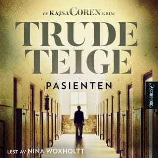 Pasienten – Trude Teige, lydbokens omslag