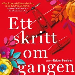 Ett skritt om gangen – Katherine Center, lydbokens omslag