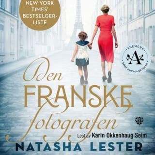 Den franske fotografen – Natasha Lester, lydbokens omslag
