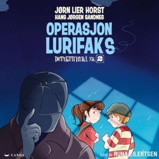 Operasjon Lurifaks – Jørn Lier Horst, lydbokens omslag