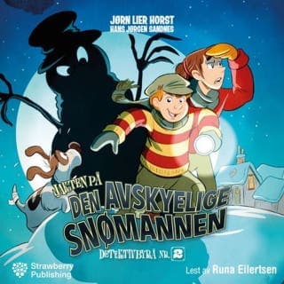 Jakten på den avskyelige snømannen – Jørn Lier Horst, lydbokens omslag