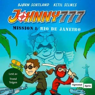 Mission 1: Rio de Janeiro – Bjørn Sortland, lydbokens omslag