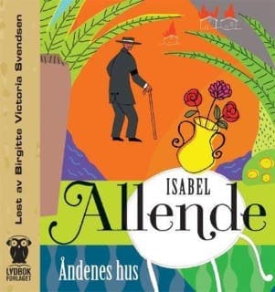 Åndenes hus – Isabel Allende, lydbokens omslag