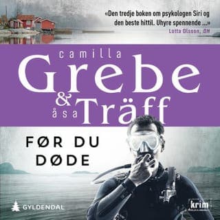 Før du døde – Camilla Grebe og Åsa Träff, lydbokens omslag