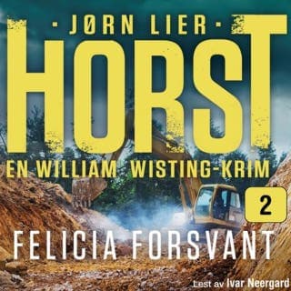 Felicia forsvant – Jørn Lier Horst, lydbokens omslag