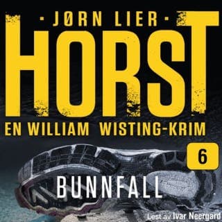 Bunnfall – Jørn Lier Horst, lydbokens omslag