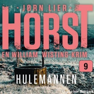 Hulemannen – Jørn Lier Horst, lydbokens omslag