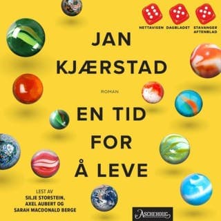 En tid for å leve – Jan Kjærstad, lydbokens omslag