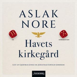 Havets kirkegård – Aslak Nore, lydbokens omslag