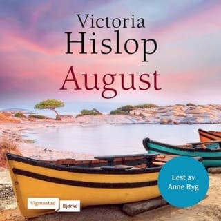 August – Victoria Hislop, lydbokens omslag