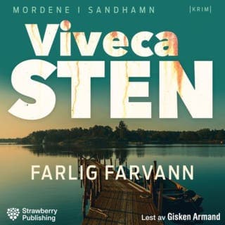 Farlig farvann – Viveca Sten, lydbokens omslag
