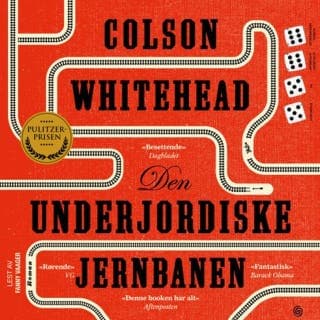 Den underjordiske jernbanen – Colson Whitehead, lydbokens omslag