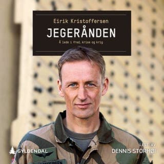Jegerånden – Eirik Kristoffersen, lydbokens omslag