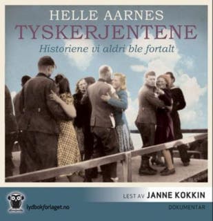 Tyskerjentene – Helle Aarnes, lydbokens omslag