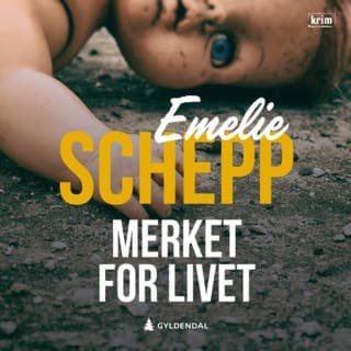 Merket for livet – Emelie Schepp, lydbokens omslag
