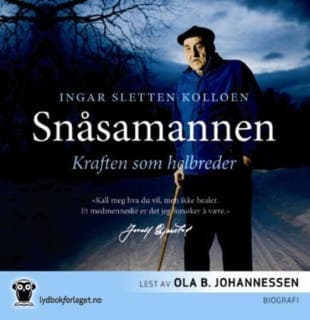 Snåsamannen – Ingar Sletten Kolloen, lydbokens omslag