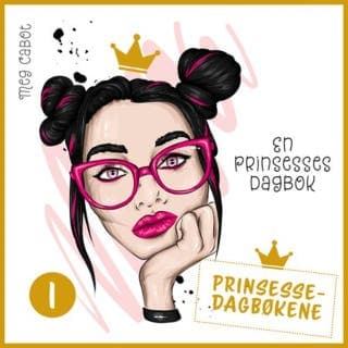 En prinsesses dagbok – Meg Cabot, lydbokens omslag
