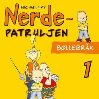 Bøllebråk – Michael Fry, lydbokens omslag
