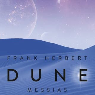 Dune messias – Frank Herbert, lydbokens omslag