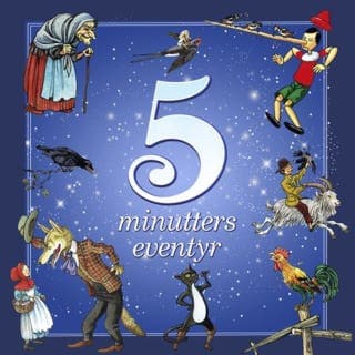 5-minutters eventyr – Peter Gotthardt, lydbokens omslag