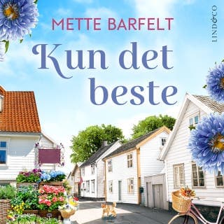 Kun det beste – Mette Barfelt, lydbokens omslag