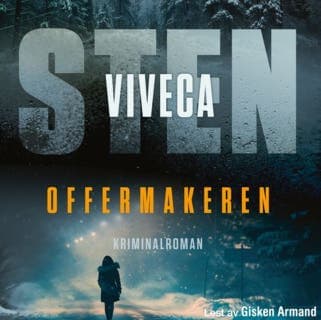 Offermakeren – Viveca Sten, lydbokens omslag