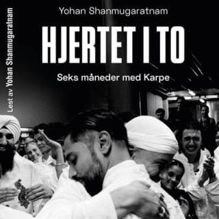 Hjertet i to – Yohan Shanmugaratnam, lydbokens omslag