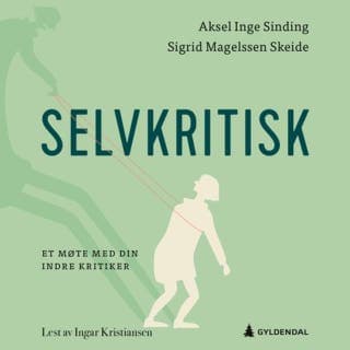 Selvkritisk – Aksel Inge Sinding og Sigrid Magelssen Skeide, lydbokens omslag