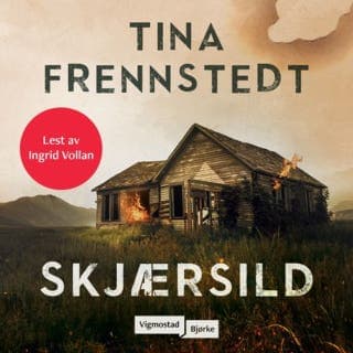 Skjærsild – Tina Frennstedt, lydbokens omslag