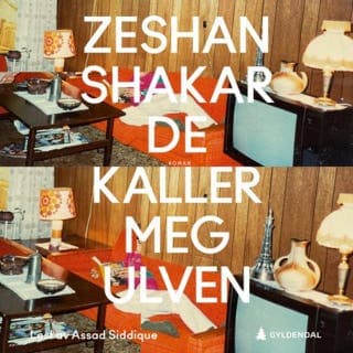 De kaller meg ulven – Zeshan Shakar, lydbokens omslag