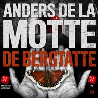 De bergtatte – Anders de la Motte, lydbokens omslag