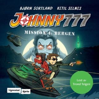 Mission 4: Bergen – Bjørn Sortland, lydbokens omslag