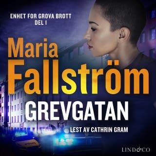 Grevgatan – Maria Fallström, lydbokens omslag