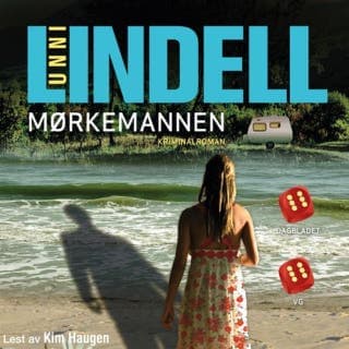 Mørkemannen – Unni Lindell, lydbokens omslag