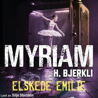 Elskede Emilie – Myriam H. Bjerkli, lydbokens omslag