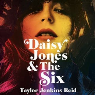 Daisy Jones & The Six – Taylor Jenkins Reid, lydbokens omslag