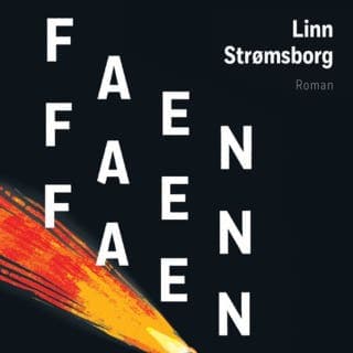 Faen, faen, faen – Linn Strømsborg, lydbokens omslag