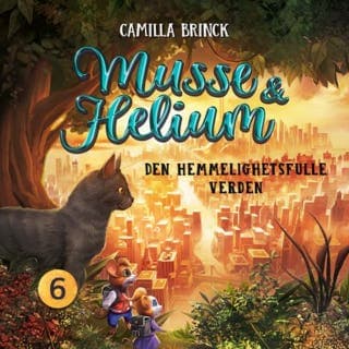 Den hemmelighetsfulle verden – Camilla Brinck, lydbokens omslag