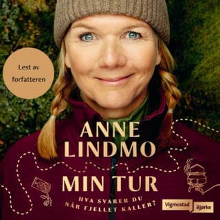 Min tur – Anne Lindmo, lydbokens omslag