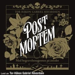 Post mortem – Tor-Håkon Gabriel Håvardsen, lydbokens omslag