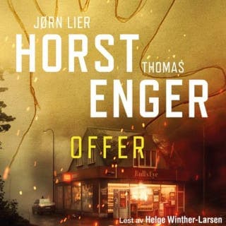 Offer – Jørn Lier Horst og Thomas Enger, lydbokens omslag