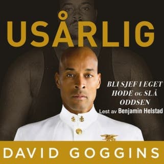 Usårlig – David Goggins, lydbokens omslag