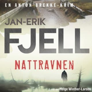 Nattravnen – Jan-Erik Fjell, lydbokens omslag