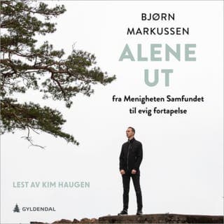 Alene ut – Bjørn Markussen, lydbokens omslag