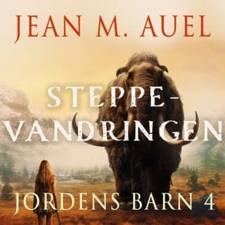 Steppevandringen – Jean M. Auel, lydbokens omslag