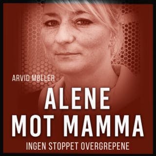 Alene mot mamma – Arvid Møller, lydbokens omslag