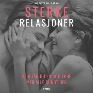 Sterke relasjoner – Birgitte Hultberg, lydbokens omslag
