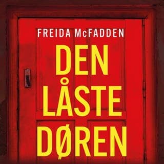 Den låste døren – Freida McFadden, lydbokens omslag
