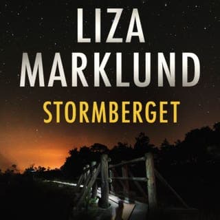 Stormberget – Liza Marklund, lydbokens omslag