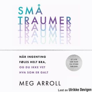 Små traumer – Meg Arroll, lydbokens omslag